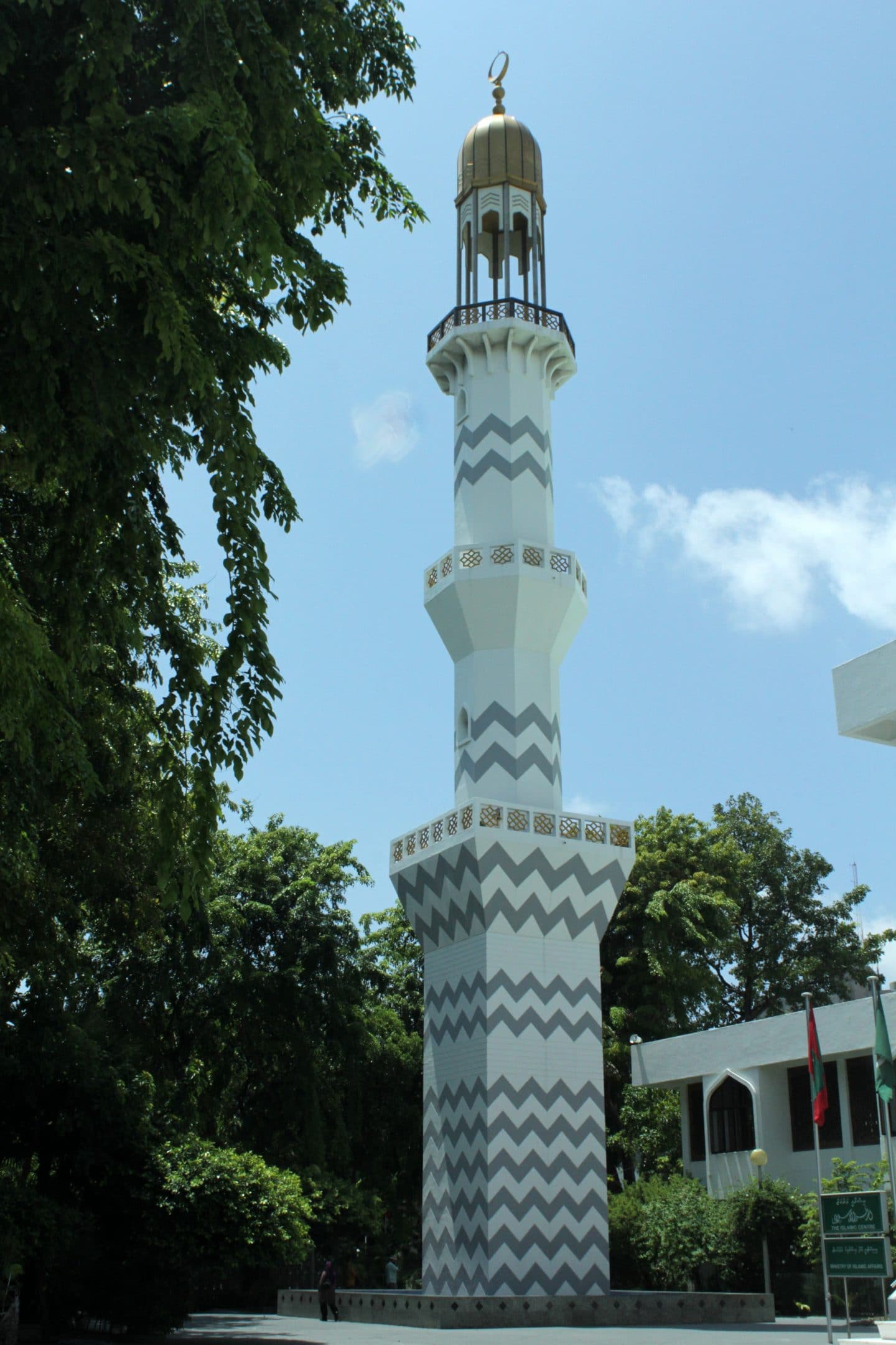 The-islamic-centre-Minaret-in-the-capital-city-in-maldives